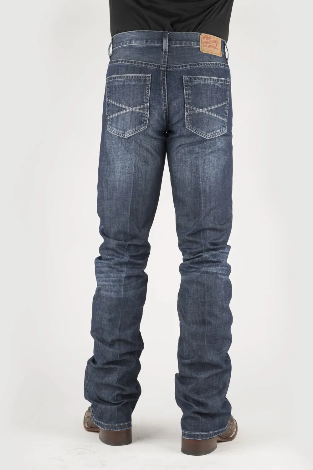 Tailored Design Stetson Mens 1014 Rocks Fit Small X Blue 100% Cotton Jeans