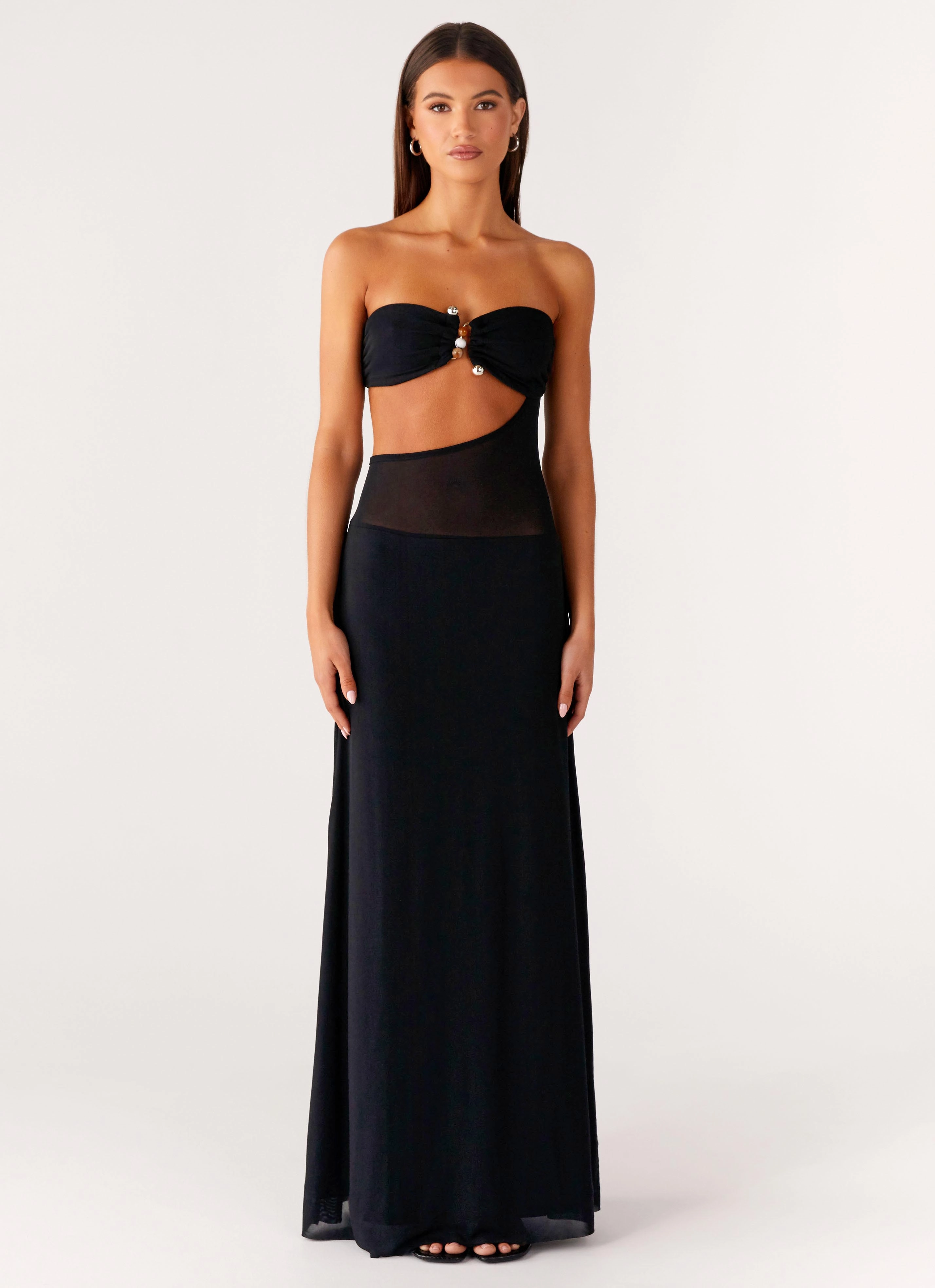 french chic No Apologies Maxi Dress - Black