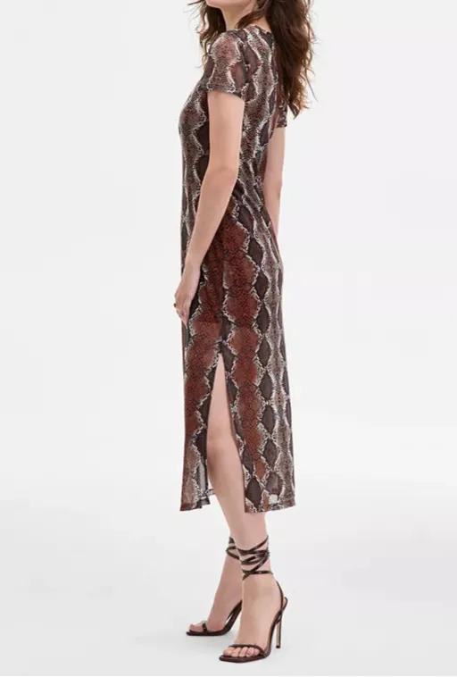 Lounge Vibes Breezy Style Nola Dress in Bronze
