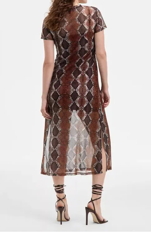 Nola Dress in Bronze Modern Soft