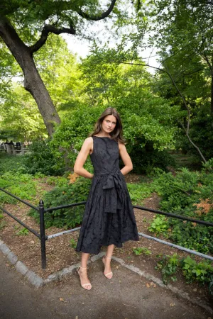 Noma Dress in Jet Made to order Farm Air Soft Shape Noma Dress in Jet