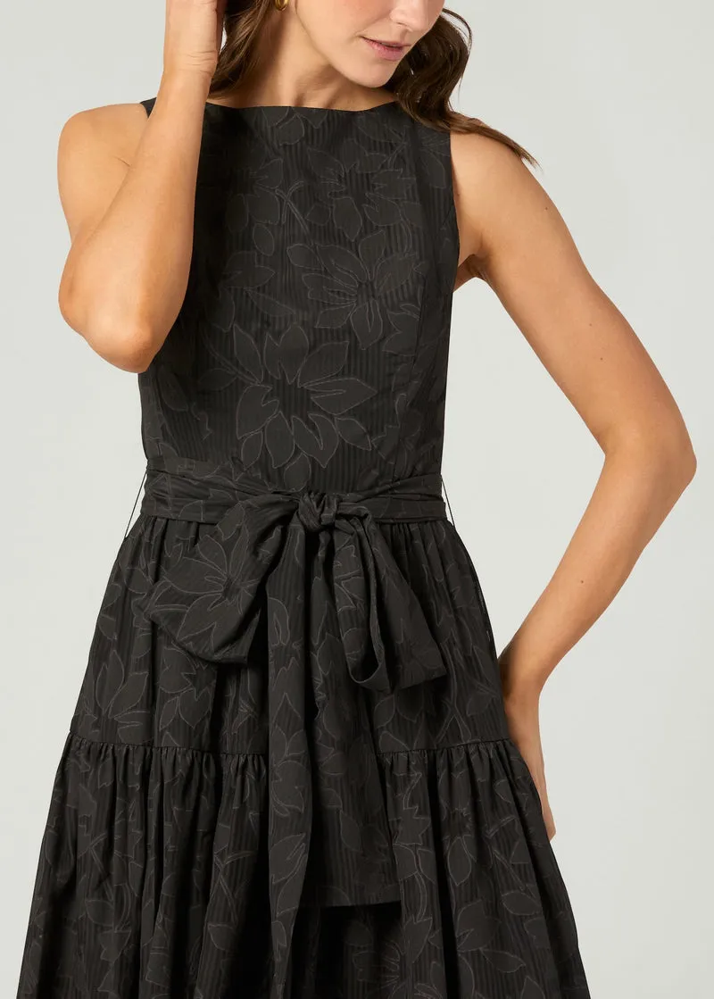 Sleek And Stylish Comfort Fit Noma Dress in Jet