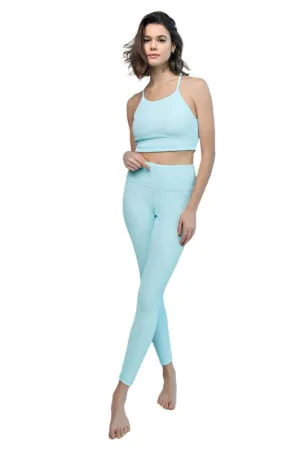 Nylon Rib Yoga Leggings