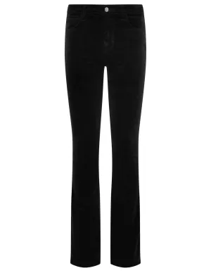 Odor Control Treatment L'AGENCE Stevie Velvet Jeans in Noir Outfit Plan L'AGENCE Stevie Velvet Jeans in Noir