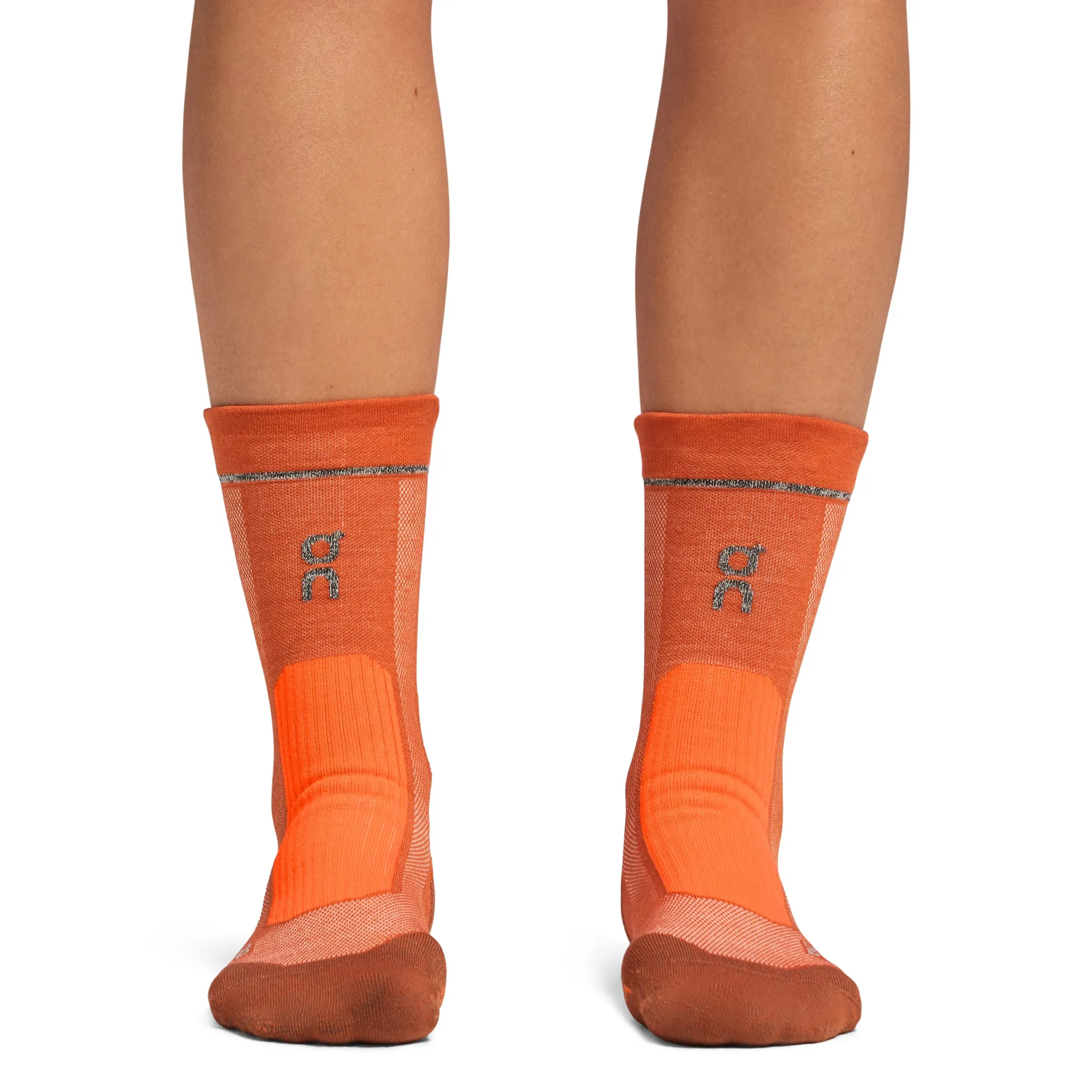 On Merino Ultra Sock Rust Flame