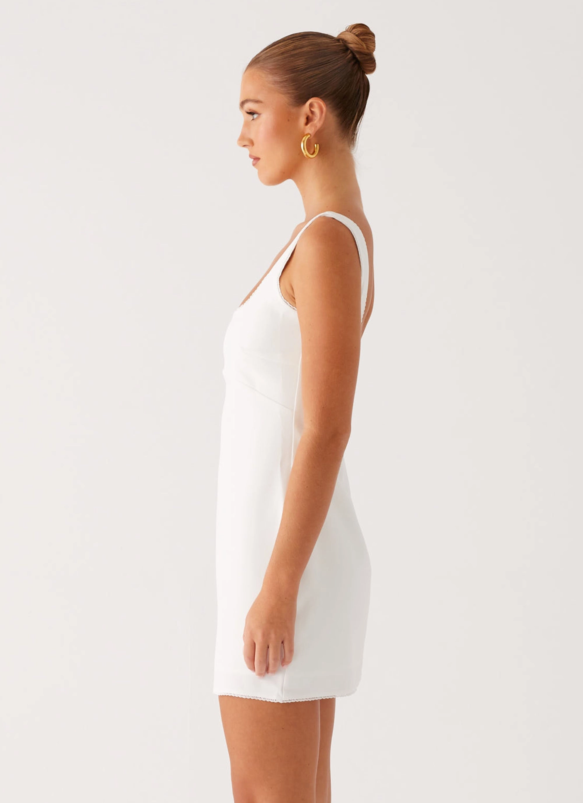 Sedona Mini Dress - White Simplistic Mood