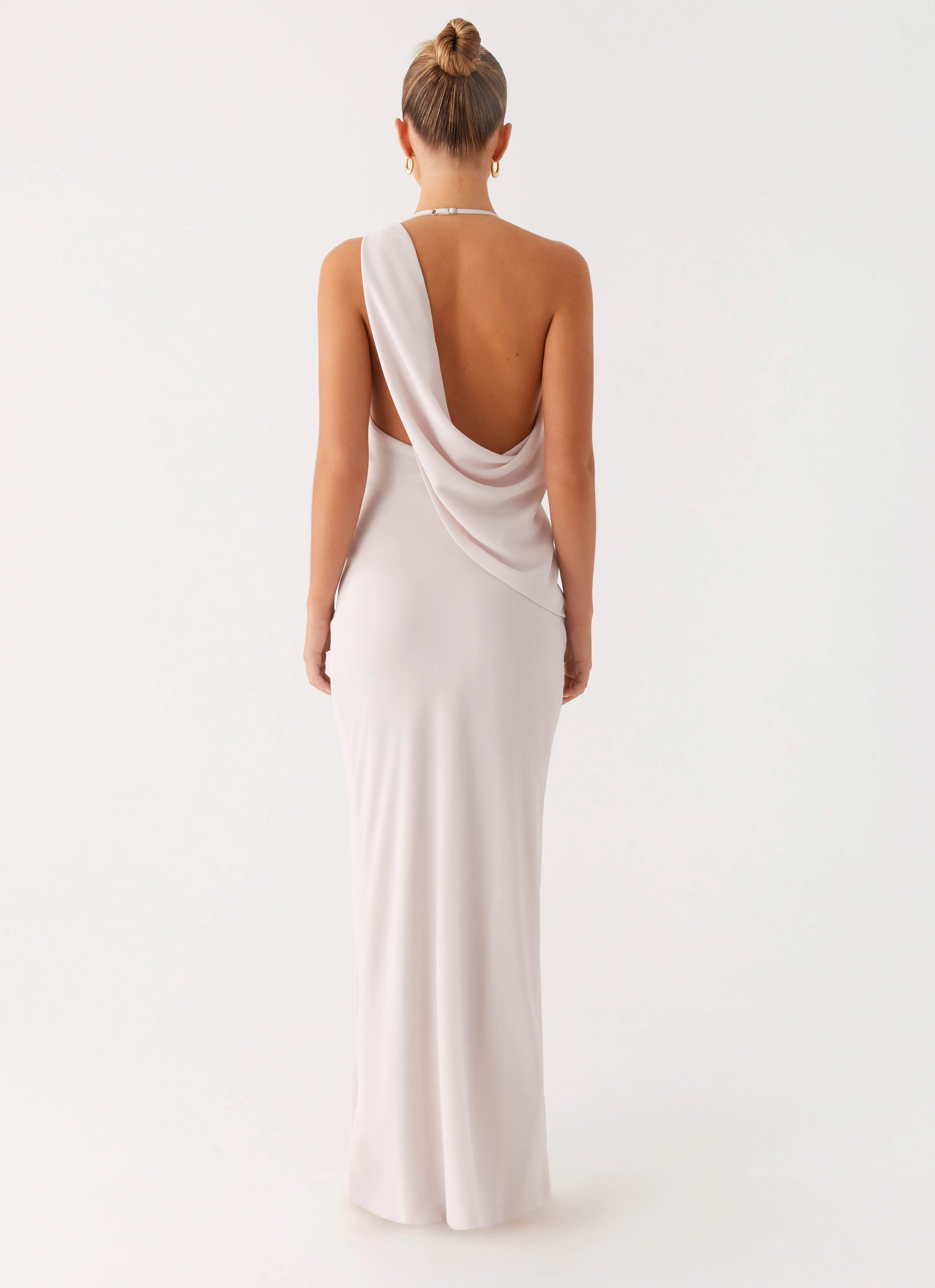 Opal Glow Maxi Dress - Off White Cozy Tones