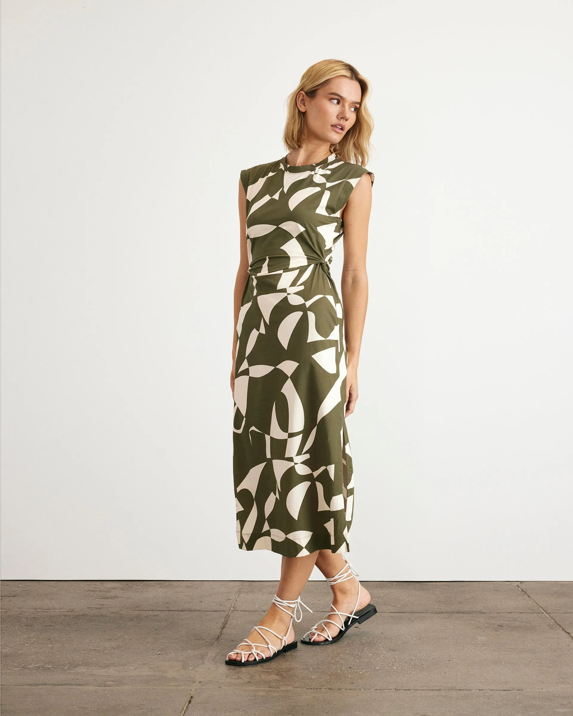 Aurora Dress Minimalist-Style Art Event
