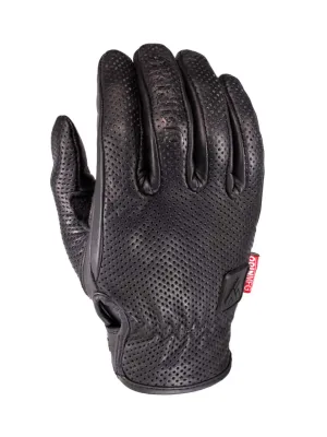 Originals Women's Leather Gloves - Black Perforated