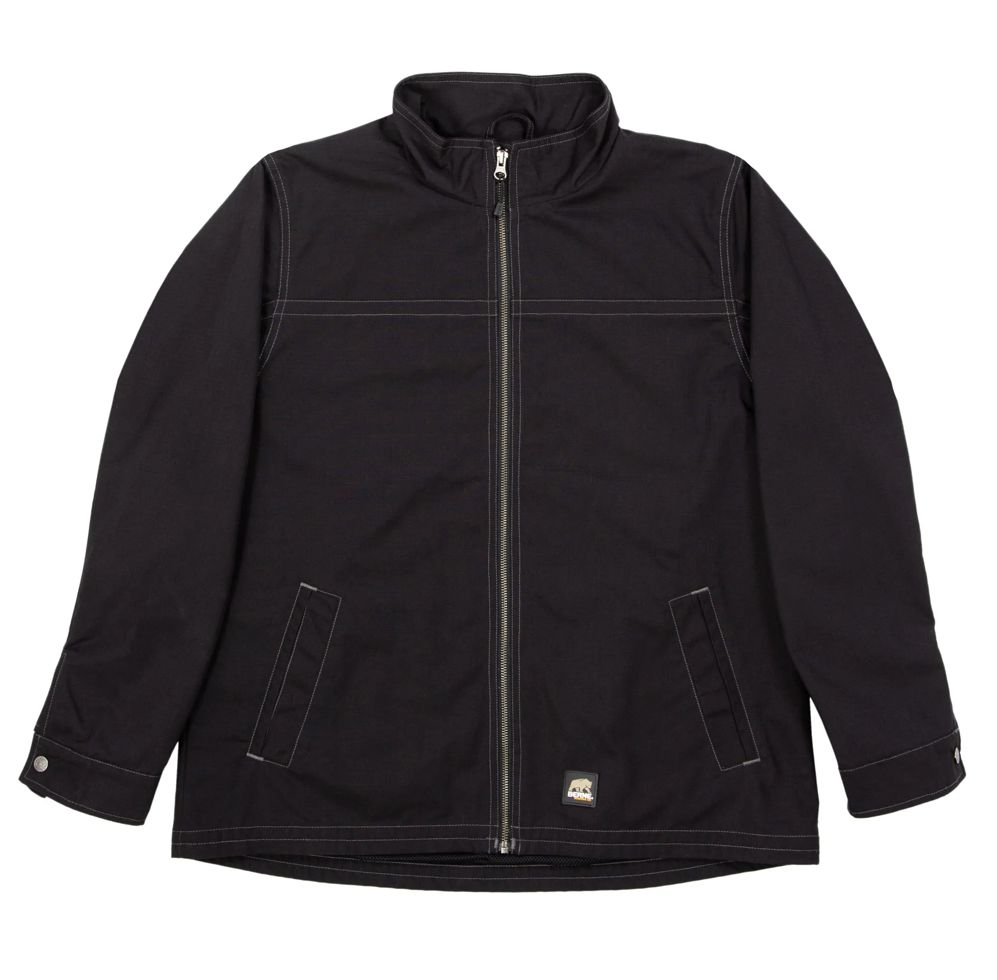 clean design Travel Outfit Music Event Berne Ladies Black 100% Cotton Ladies Ripstop Jacket