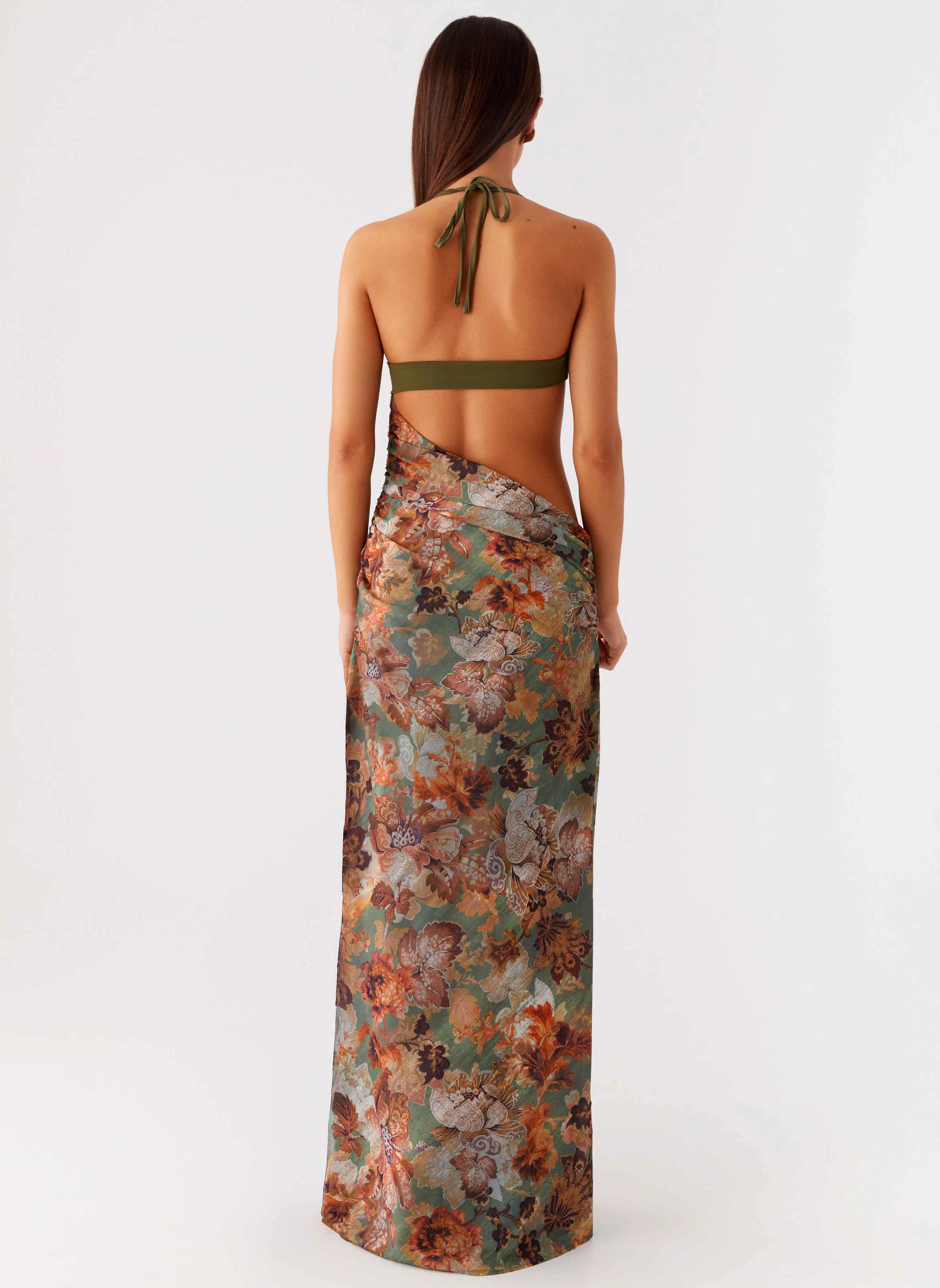 Timeless-Classic Mood Friendly Overgrown Maxi Dress - Vintage Blossom