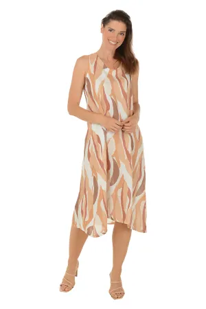 Oversized Fit Natural Waves Linen Tie Back Dress Natural Waves Linen Tie Back Dress Modern and Stylish