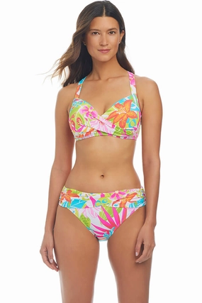 OversizedFit Pack A Punch Convertible Straps Bikini Top Vintage Hoodie QuickDry Technology Pack A Punch Convertible Straps Bikini Top