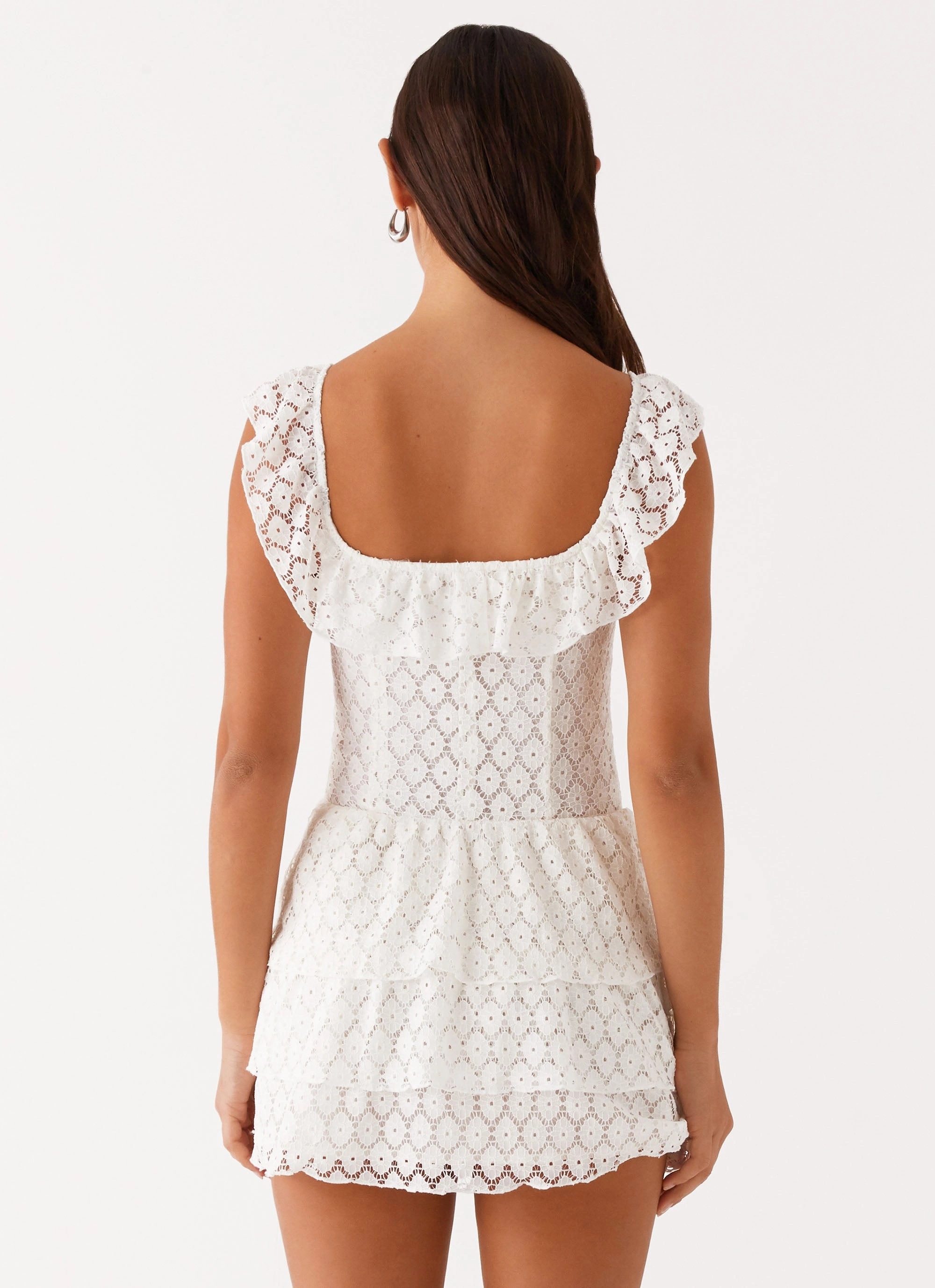 tailored look Paradise Dreams Corset Mini Dress - White
