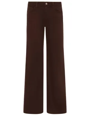 Perfect Fit Comfort L'AGENCE Joanne Low Rise Wide Leg Jeans in Brown L'AGENCE Joanne Low Rise Wide Leg Jeans in Brown Family Style Urban Explorer Youth Style