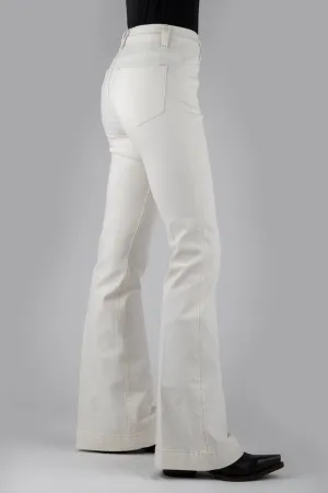 Perfect Fit Design Stetson Womens 921 High Waist Plain White Cotton Blend Jeans Stetson Womens 921 High Waist Plain White Cotton Blend Jeans Traveler Gear Stretch Creative Look Fashionable Fit