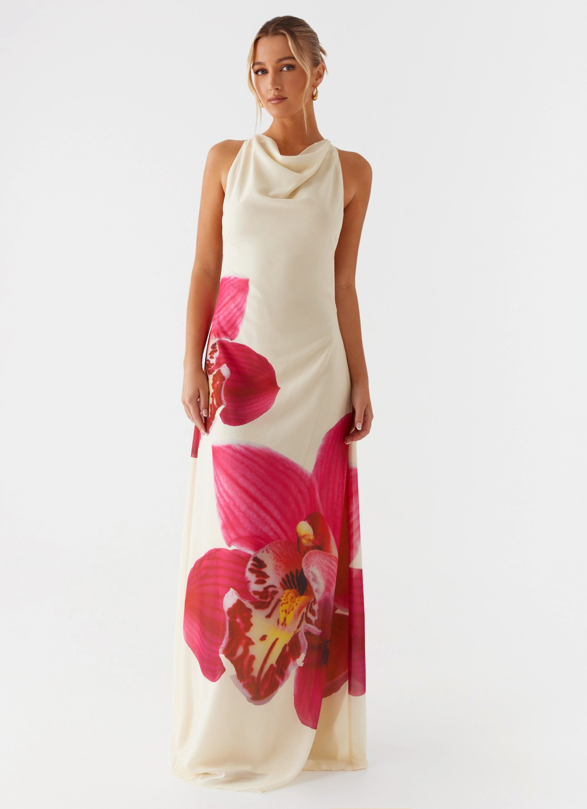 Island Girl Maxi Dress - Yellow Relaxed Line