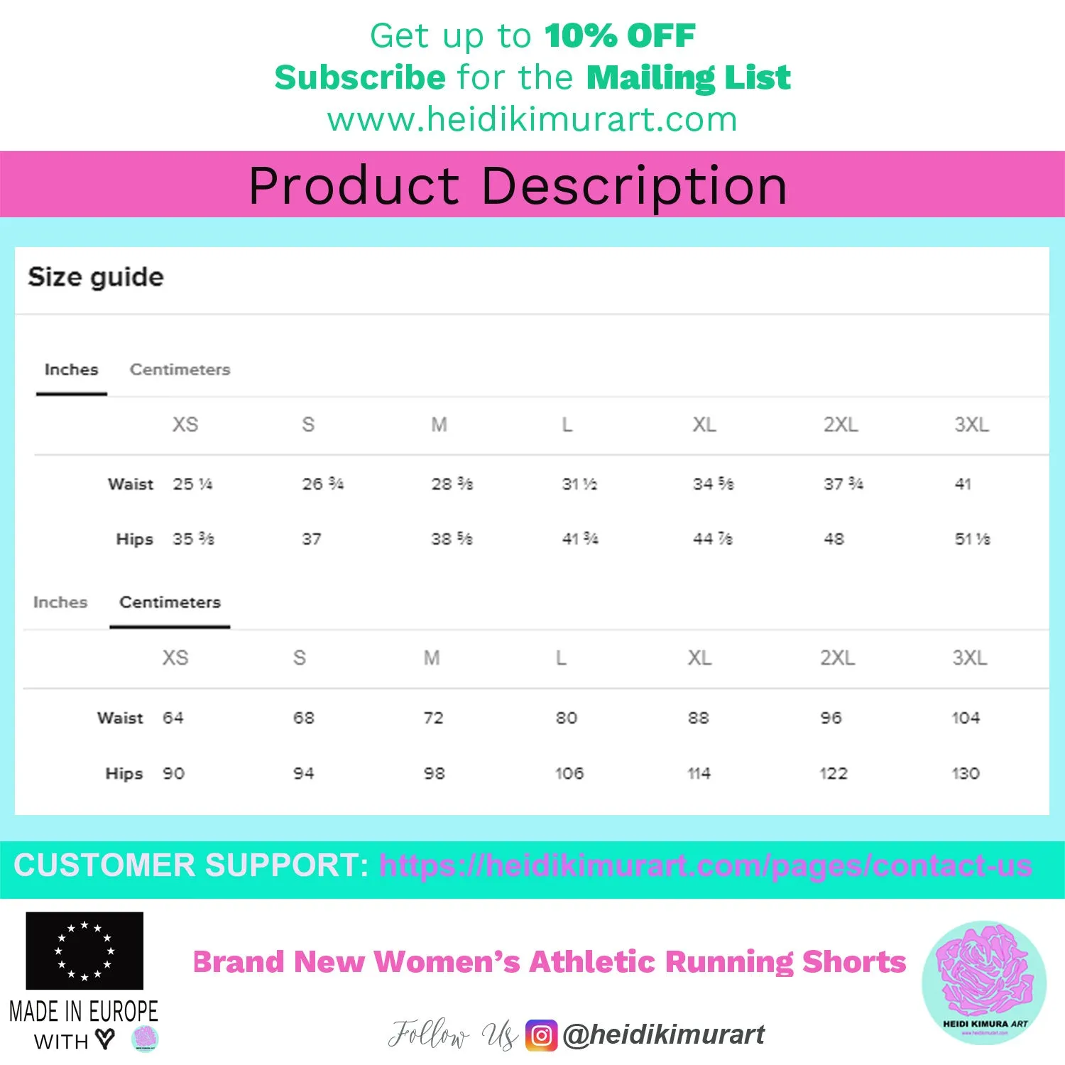 Pink White Star Print Pattern Designer Women's Athletic Short Running Shorts- Made in EU