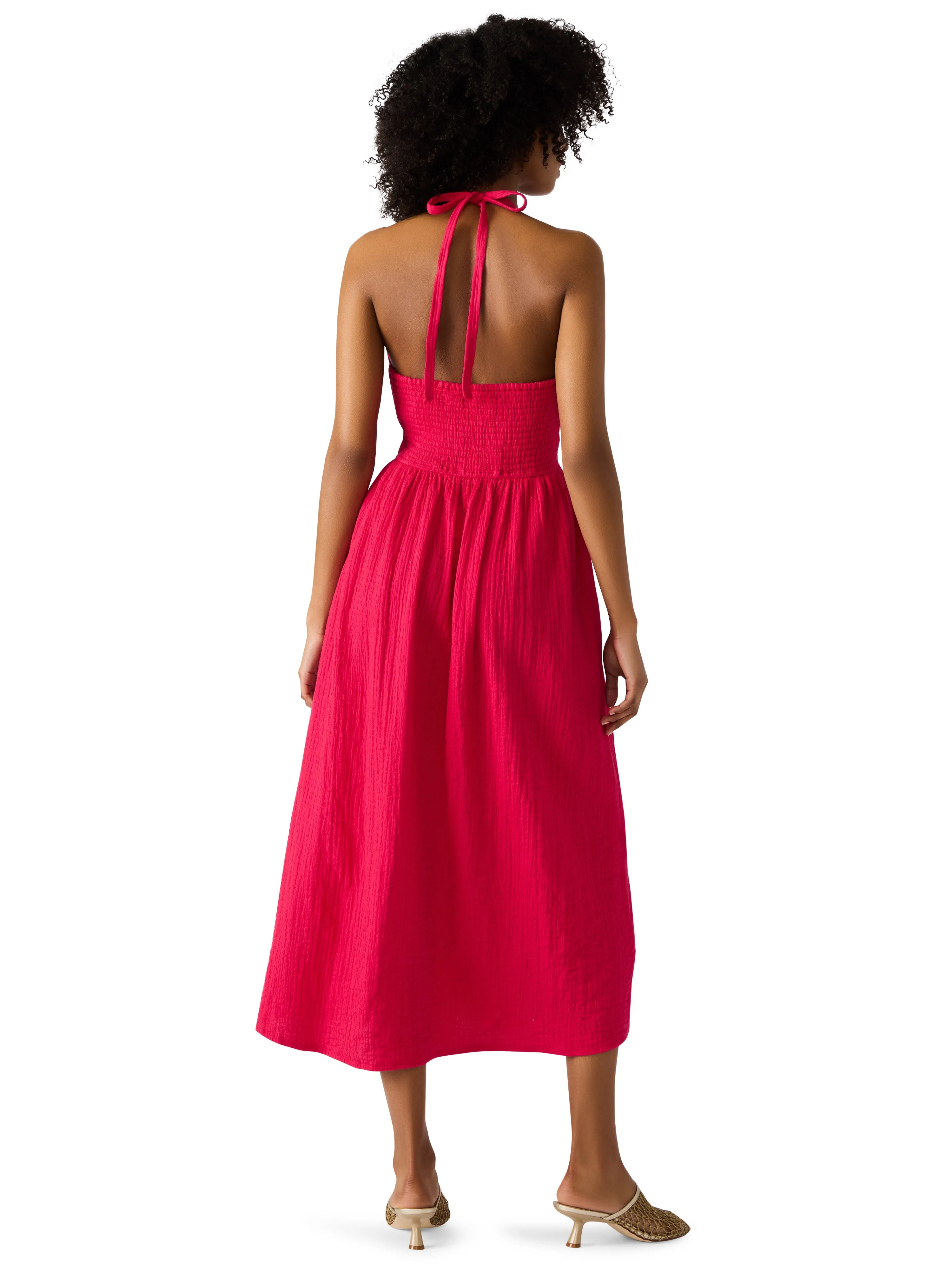 Piper Dress in Cranberry Event Safe