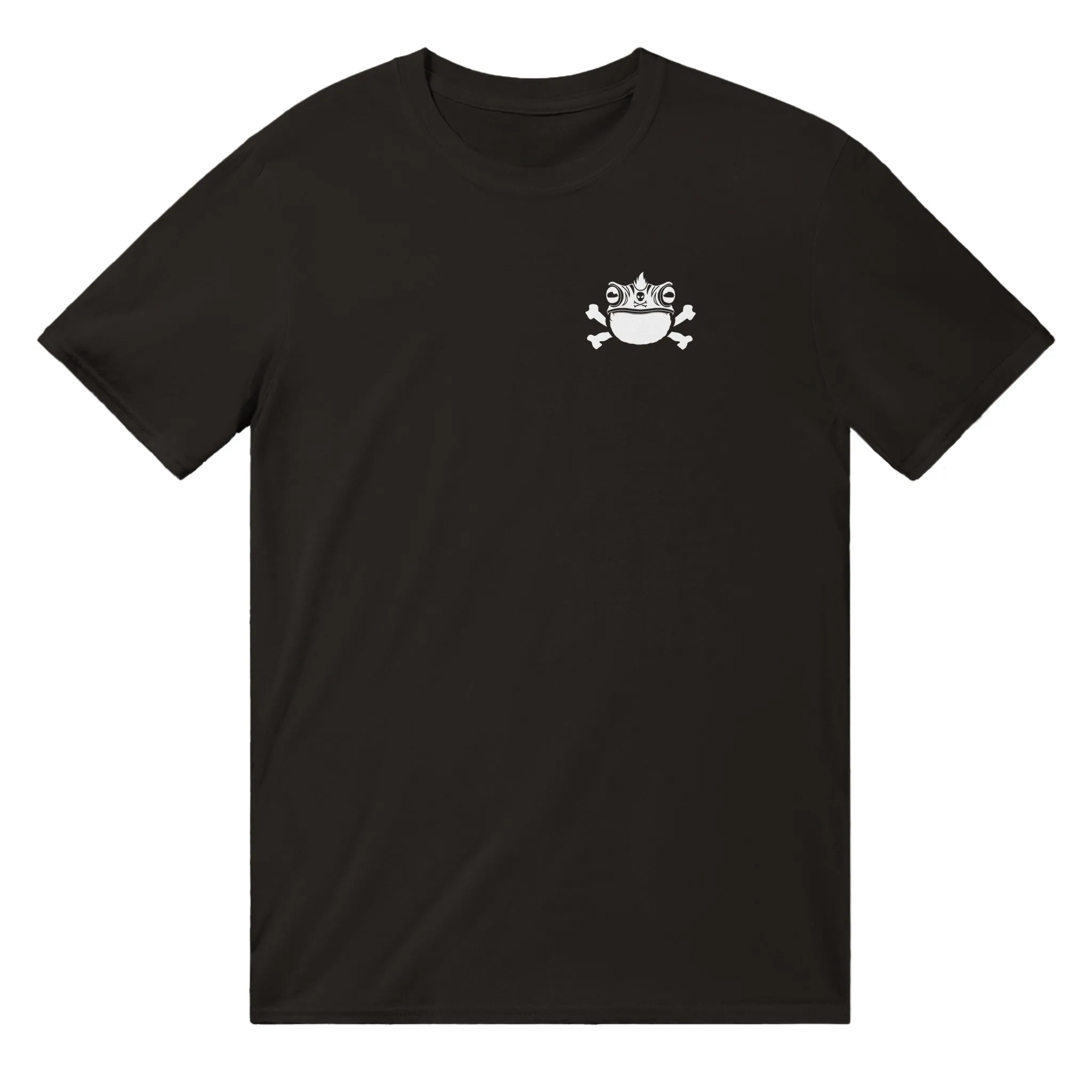 Poisonrana B/W Frog Tee - Left Chest