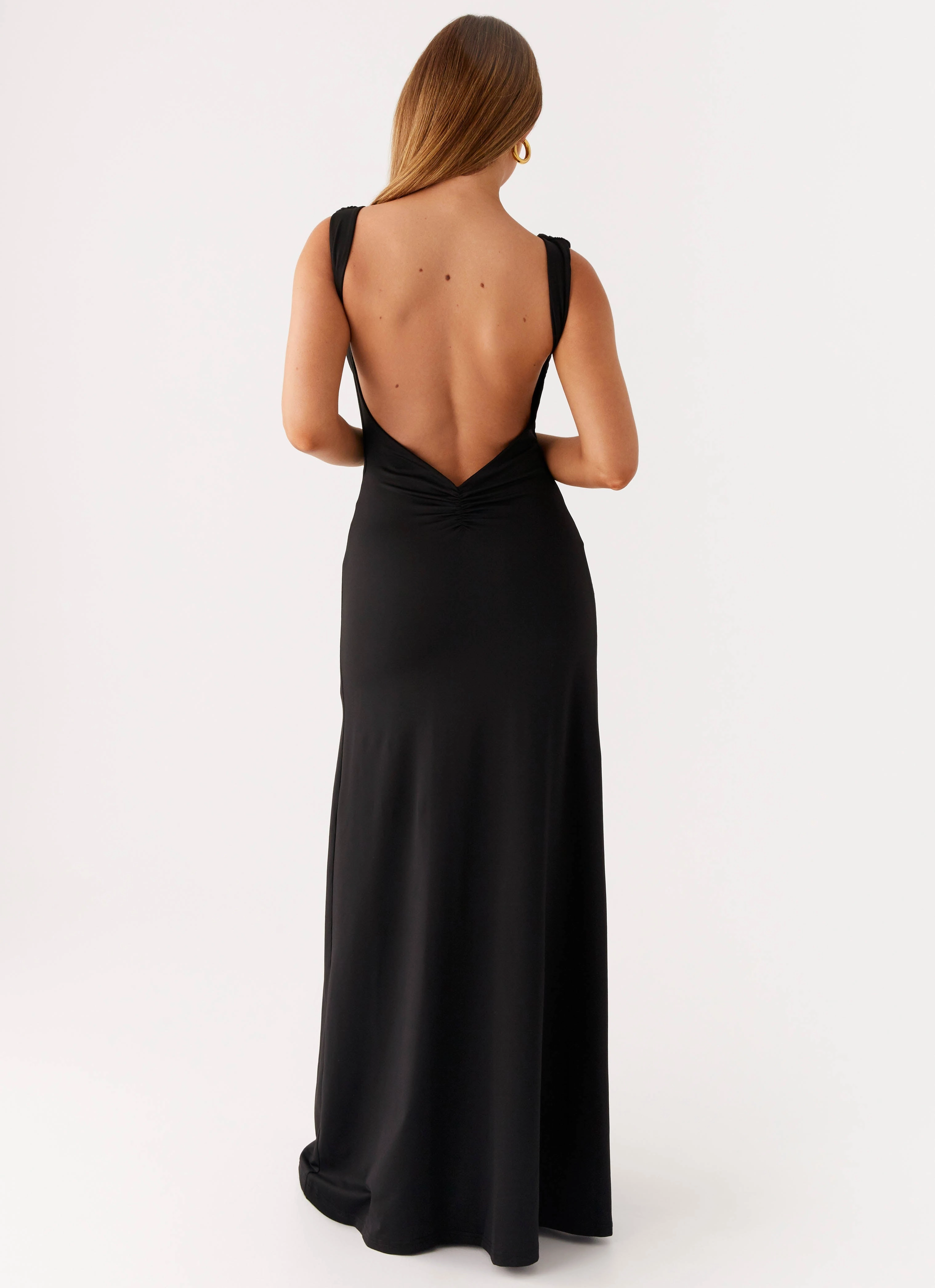 Phianne Maxi Dress - Black Sister Charm