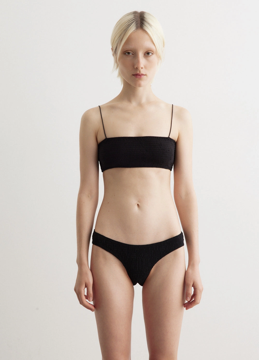 Travel Essential Smocked Mini Bikini Bottoms