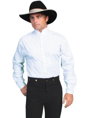 Popular Pick Scully RangeWear Mens White 100% Cotton Striped Bib L/S Formal Western Shirt Scully RangeWear Mens White 100% Cotton Striped Bib L/S Formal Western Shirt Unmatched comfort Weekend Style