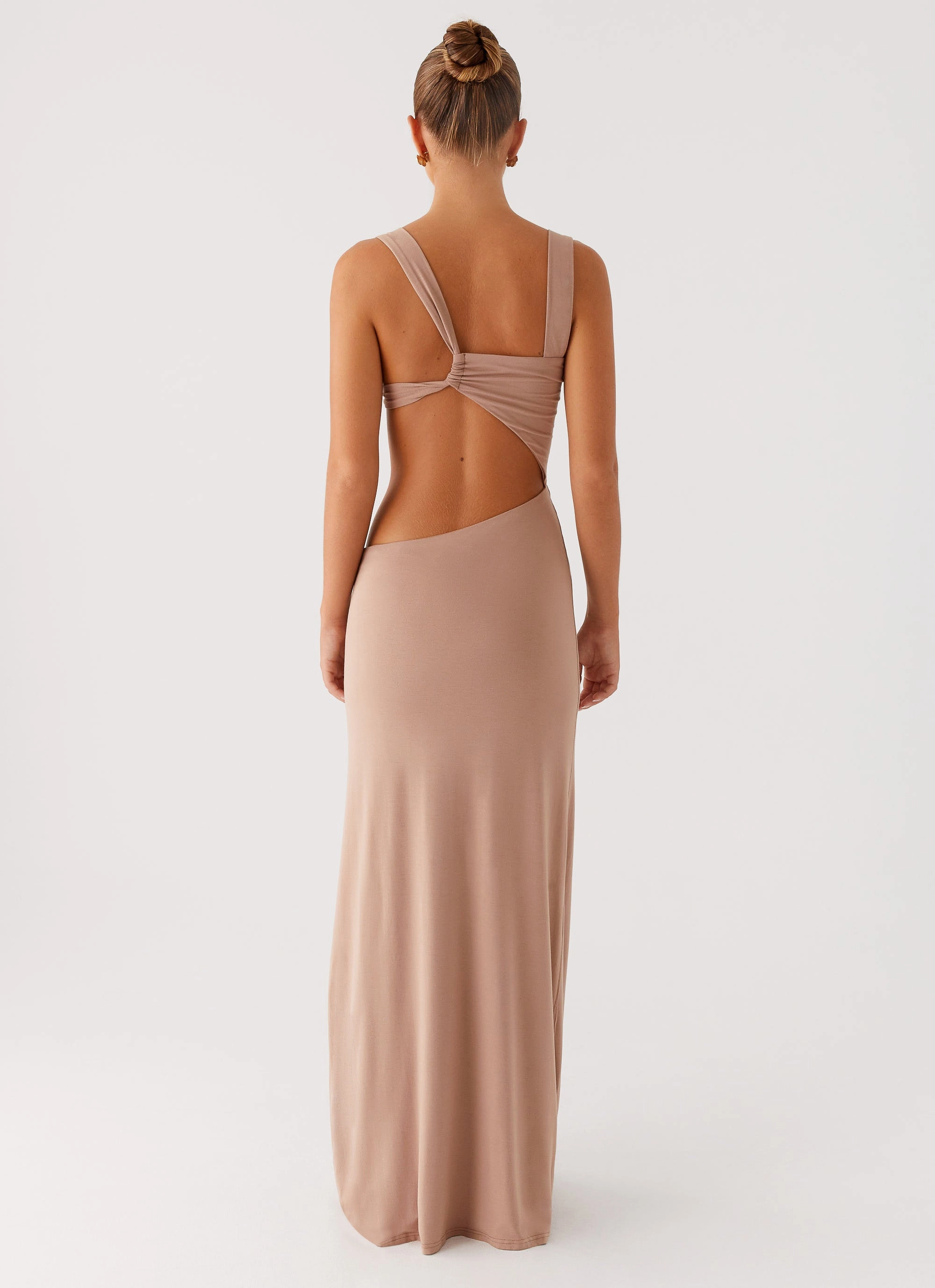 Gender Free Smooth Feel Kika Maxi Dress - Beige