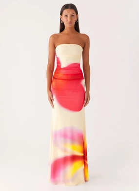 Practical Garment Iroha Strapless Maxi Dress - Frangipani Yellow Trendy And Comfortable Iroha Strapless Maxi Dress - Frangipani Yellow