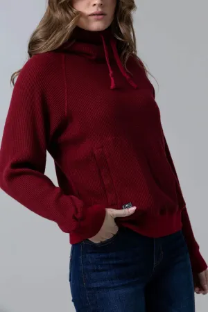 Premium Look Kimes Ranch Womens Laguna Burgundy Rayon/Nylon Hoodie Weekend Warrior Earthy Timeless Fit Kimes Ranch Womens Laguna Burgundy Rayon/Nylon Hoodie