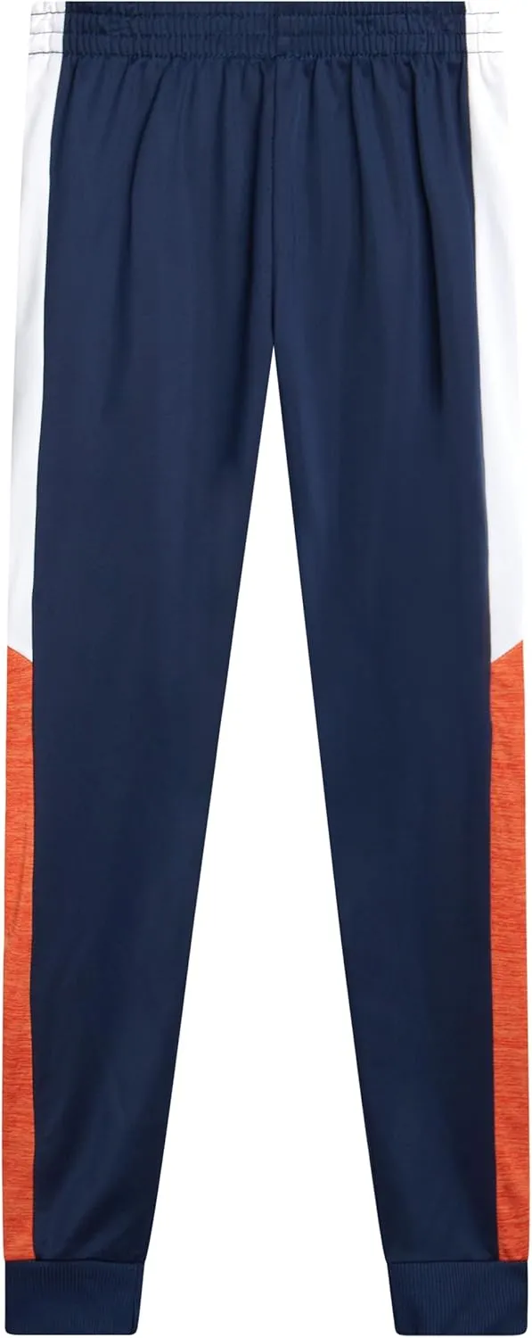 Pro Athlete Boys Activewear - 2 Piece Activewear Set with Shirt & Tricot Boys Joggers Set Lightweight Joggers (Size 8-16)