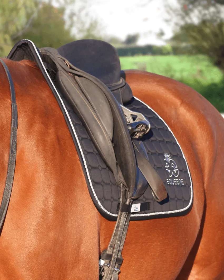Pro-Sport Dressage Saddlecloth - Black