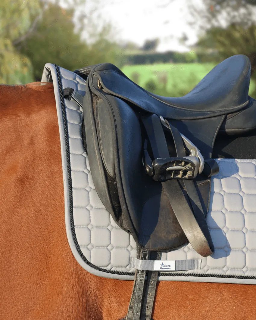 Pro-Sport Dressage Saddlecloth - Grey