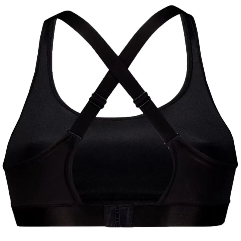 Puma Women's Performance Black Sports Bra with Molded Cups and Adjustable Straps