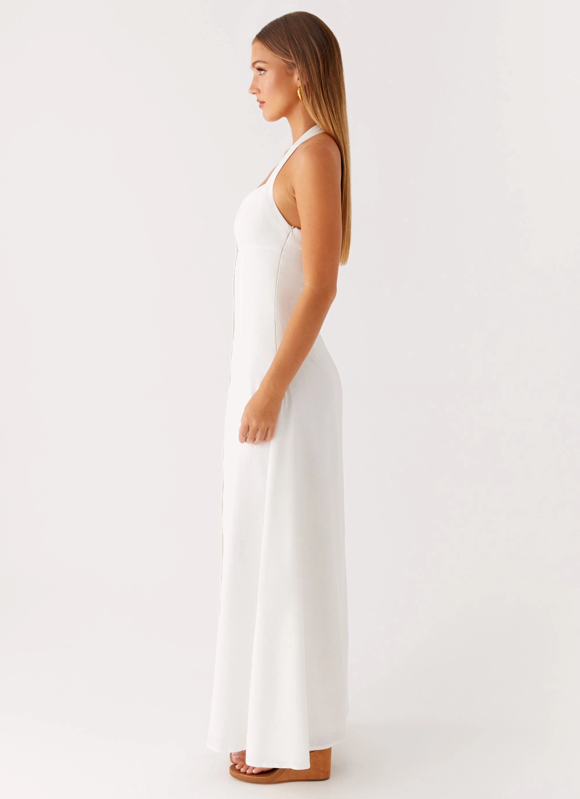 Inner Glow Jovanni Maxi Dress - White