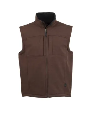 Quick Dry Fabric STS Ranchwear Womens Weston Vest Chocolate Poly/Spandex Fleece Vest STS Ranchwear Womens Weston Vest Chocolate Poly/Spandex Fleece Vest Wardrobe Classic