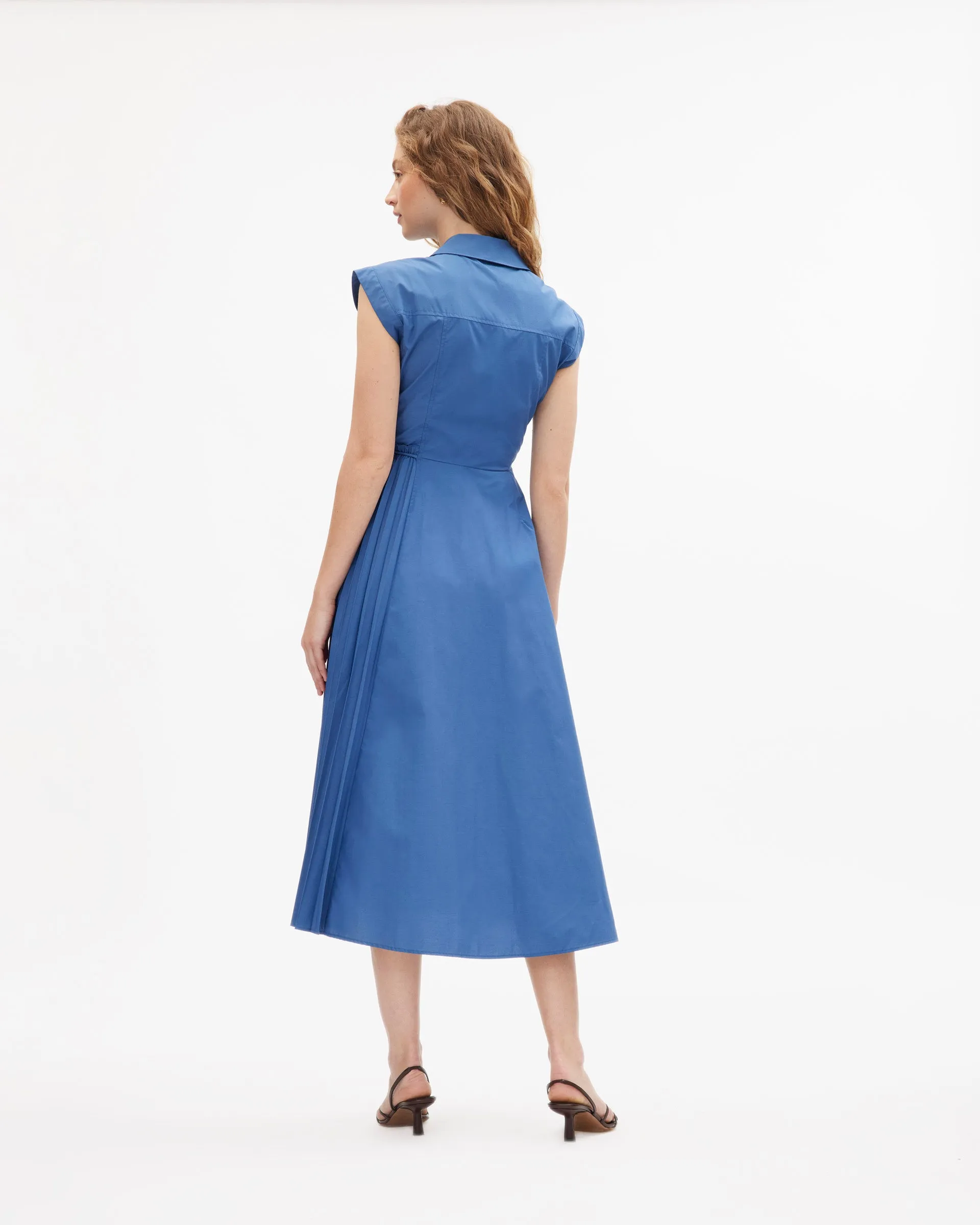 Midi Shivon Dress Classic Mood Cool Shape
