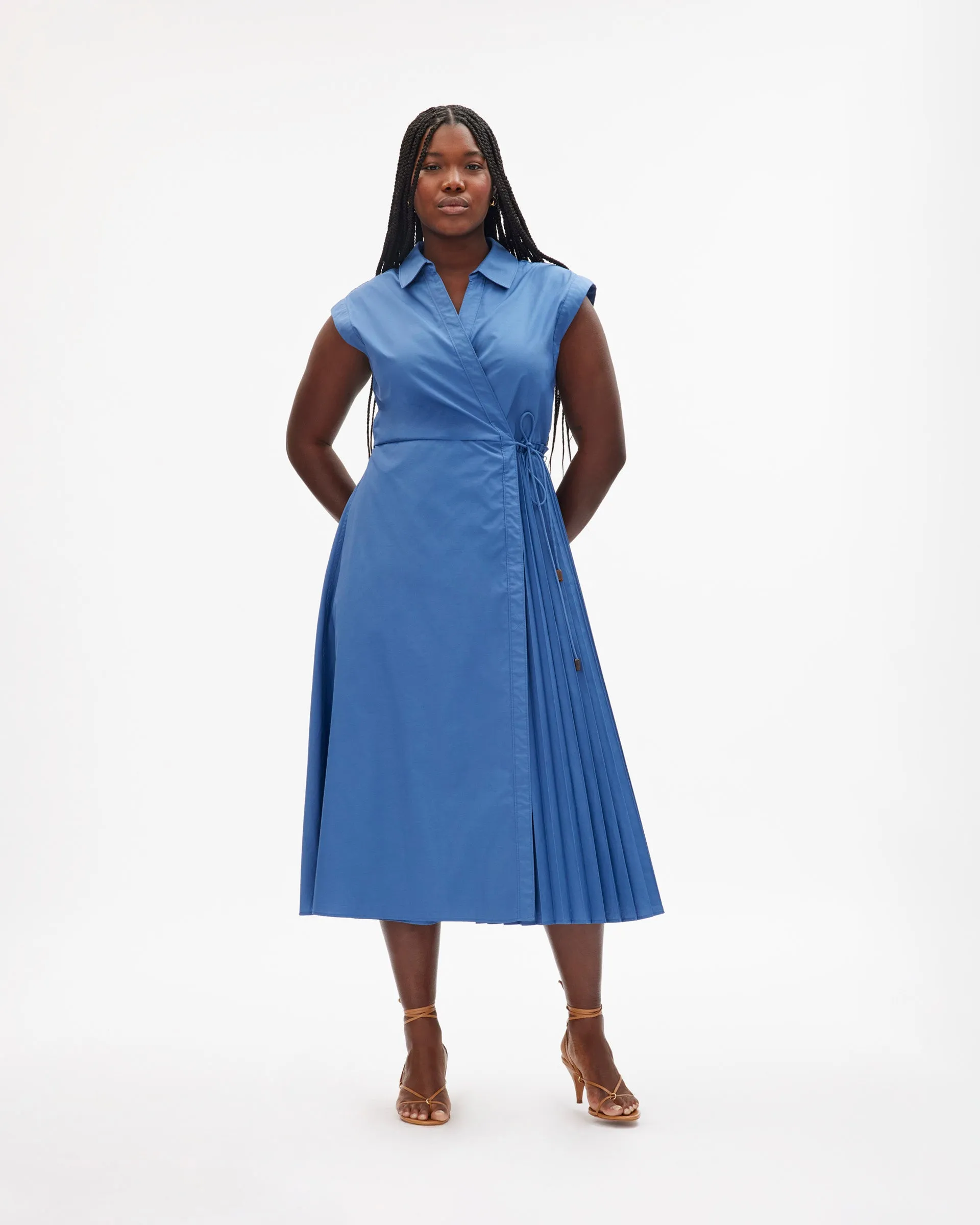 Light material Bold Movement Midi Shivon Dress