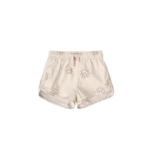 Quincy Mae Boys Swim Shorts - Natural Suns