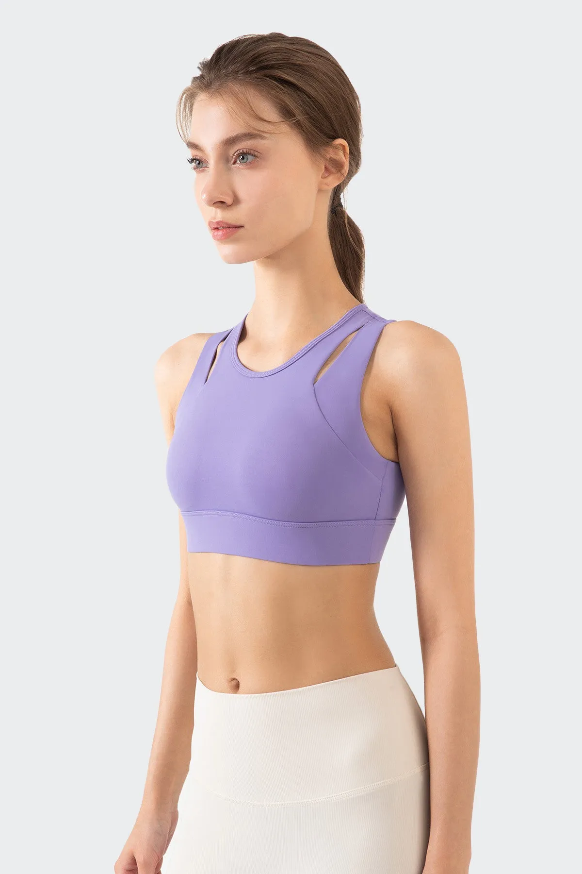 Racerback Sports Bra High Support