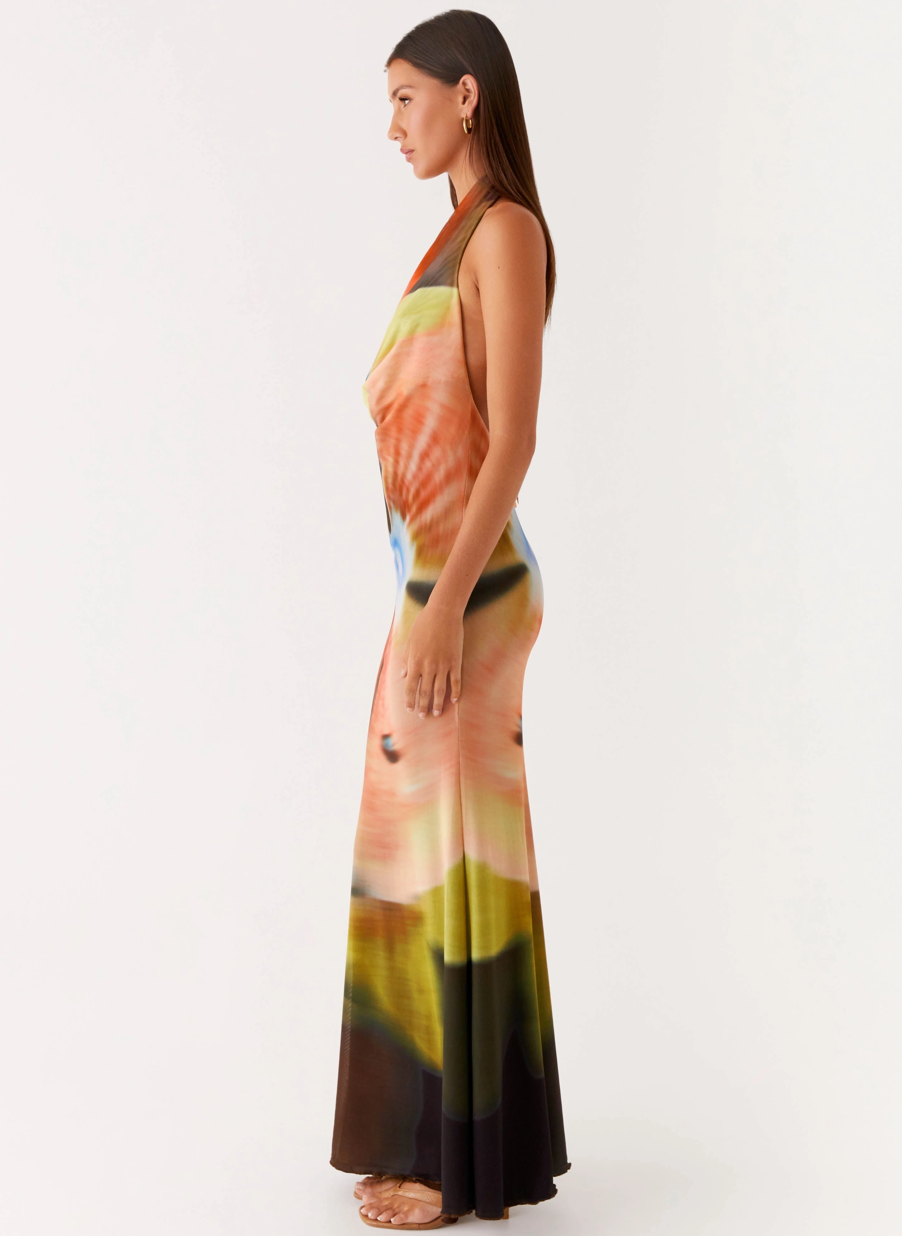Raellia Maxi Dress - Moody Floral ReversibleStyle Work Vibes