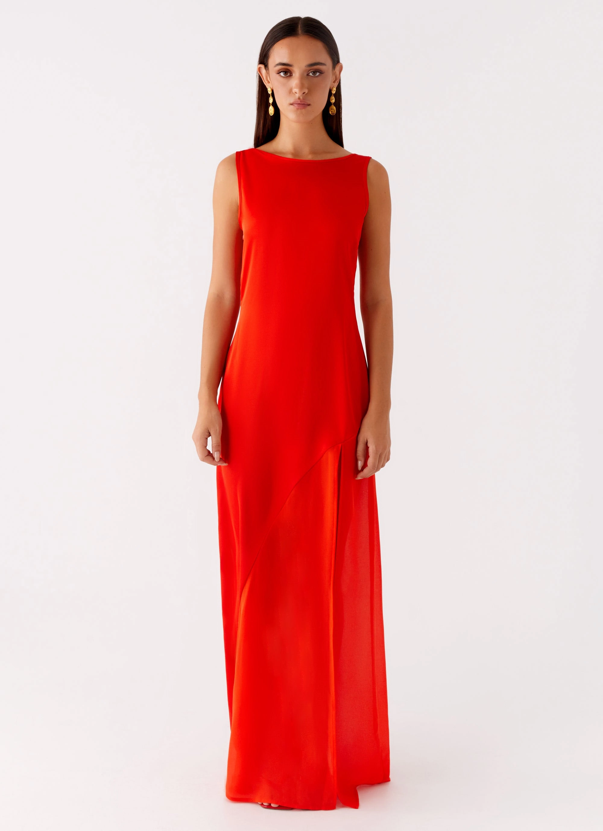 Move Easy Calm Flow Ramiro Maxi Dress - Red