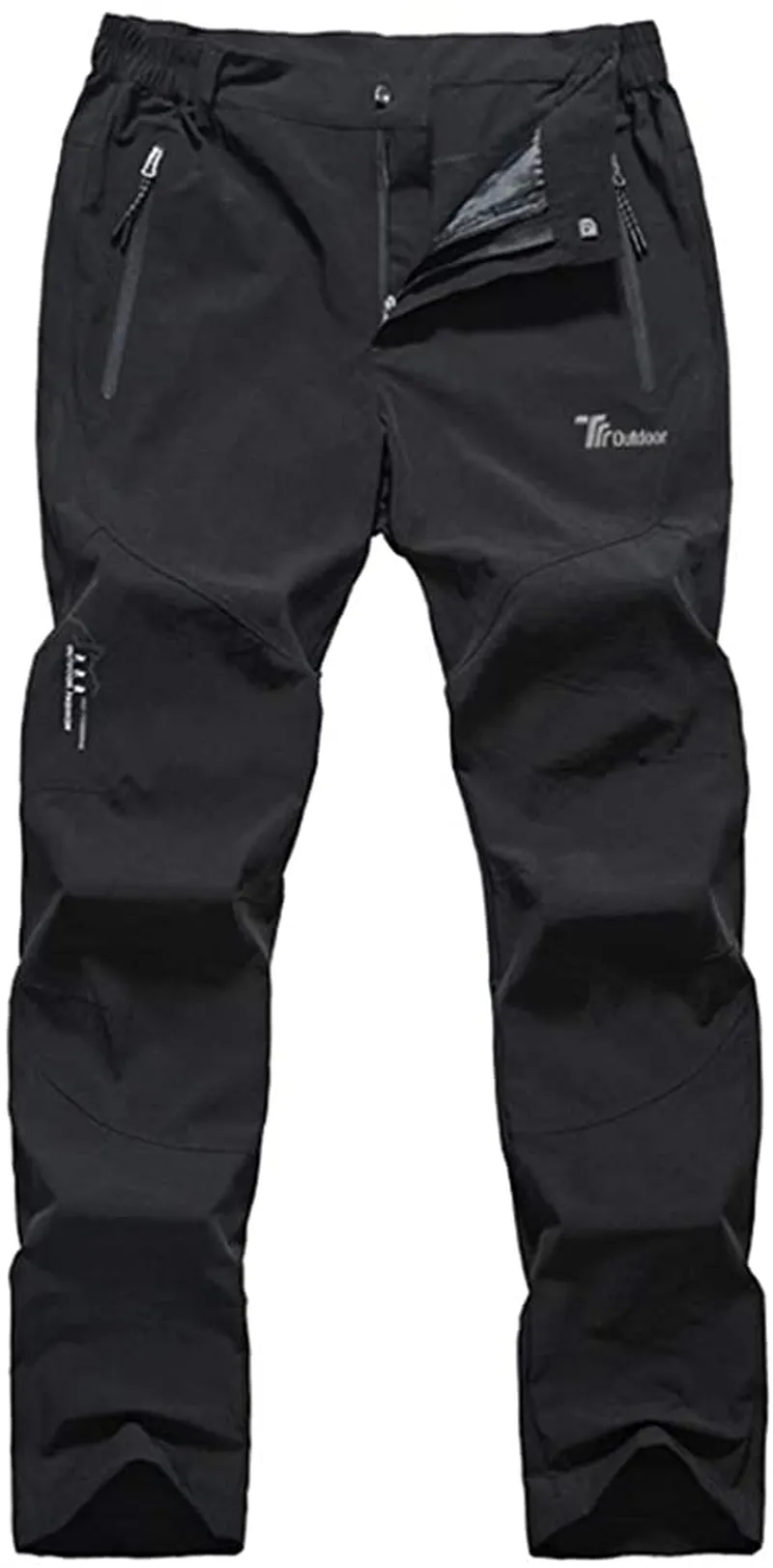 Rdruko Women'S Outdoor Lightweight Quick Dry Sportswear Water Resistant Hiking Pants with Pockets