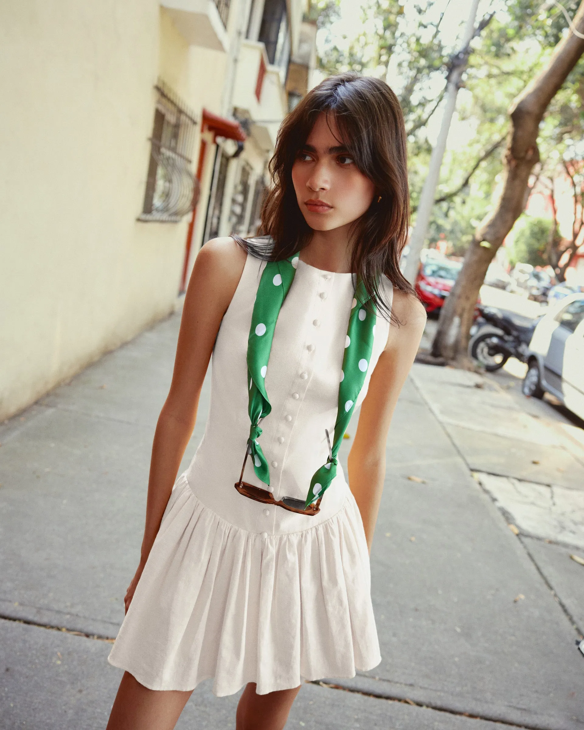 Rebecca Dress Light Weave