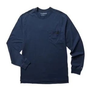 Recycled Material Construction Wolverine Mens Navy 100% Cotton L/S Guardian Tee Wolverine Mens Navy 100% Cotton L/S Guardian Tee bohemian flair