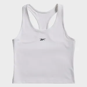 Reebok Apparel Women Workout Ready Simple Tank Top WHITE