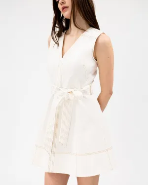 Reina Dress Shiny Satin Reina Dress french chic