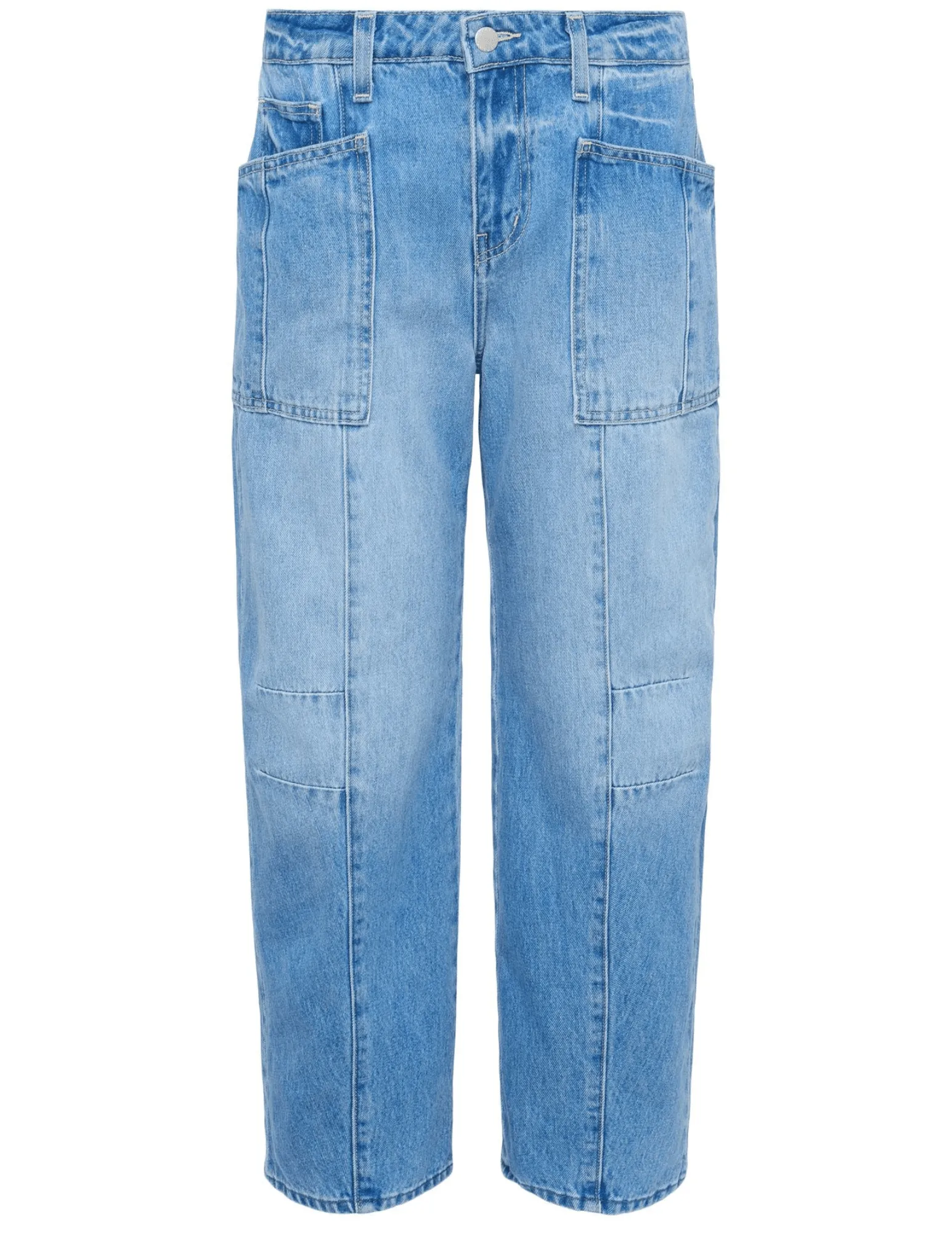 L??AGENCE Cody High Rise Barrel Jeans in Cristo Multi Pocket Utility Smart Fit Design