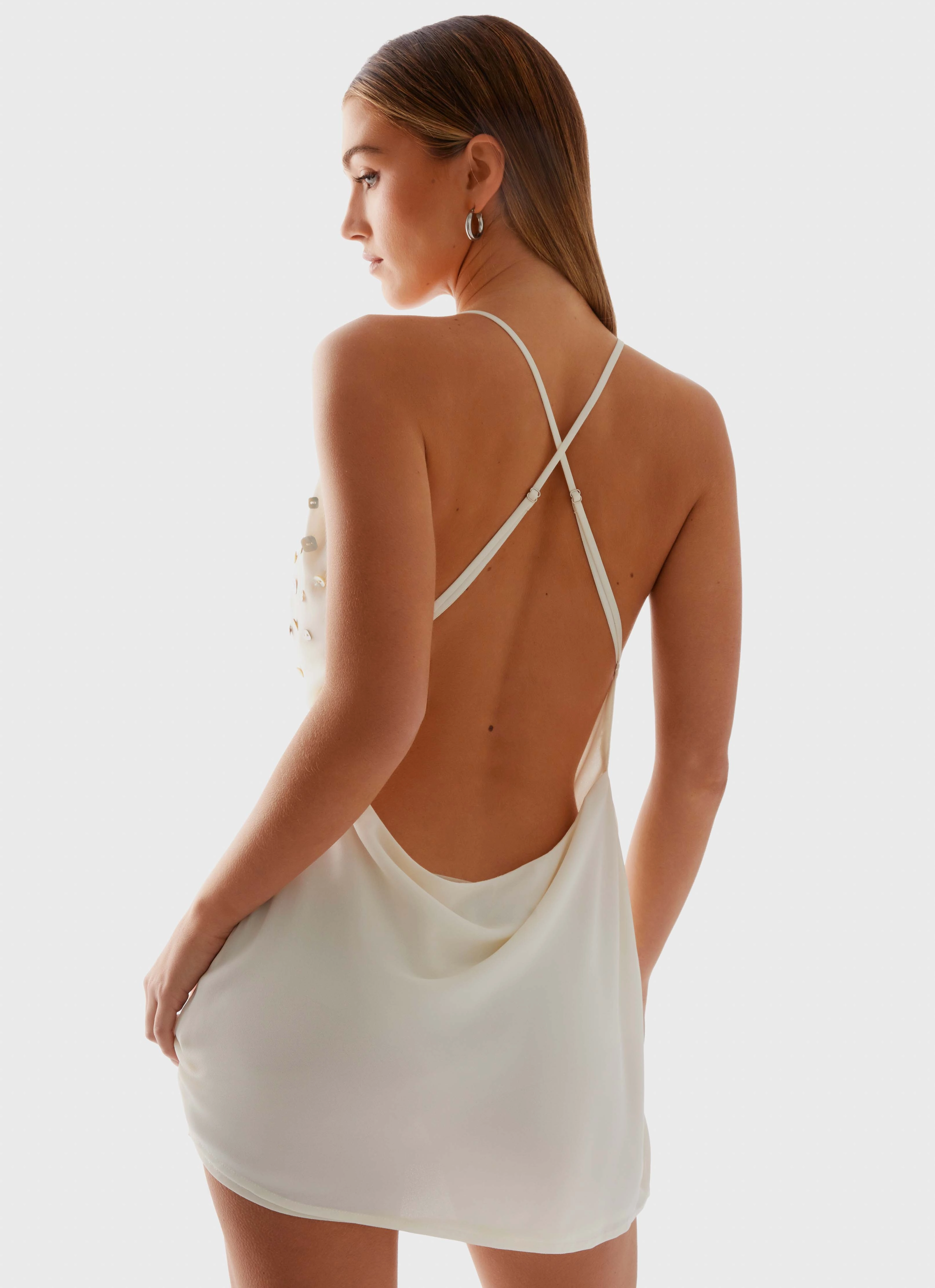 Sophisticated Appeal Renegade Feeling Mini Dress - Muted Yellow