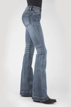 Retro Shape Stetson Womens 921 Plain Back Blue Cotton Blend Jeans Trend Setter Chill Outfit Student Outfit Casual Street Stetson Womens 921 Plain Back Blue Cotton Blend Jeans